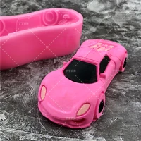 3d sports car silicone fondant cake mold jelly chocolate decoration baking tool moulds kitchen creative reusable material