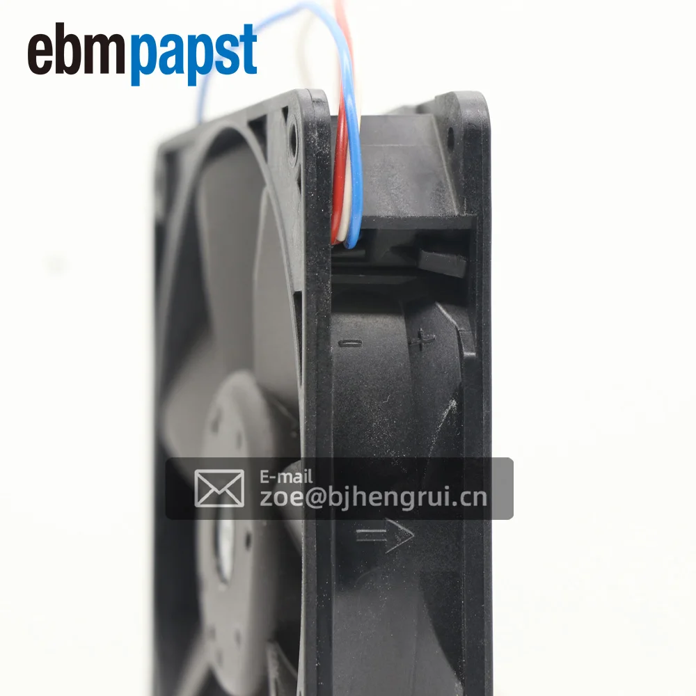 

EBM-Papst 4414F/2 DC Fan 24V 119x119x25mm 100.1CFM 43dBA 5W 2900RPM Wire Leads Electric Gas Control Cabinet Heat Dissipation