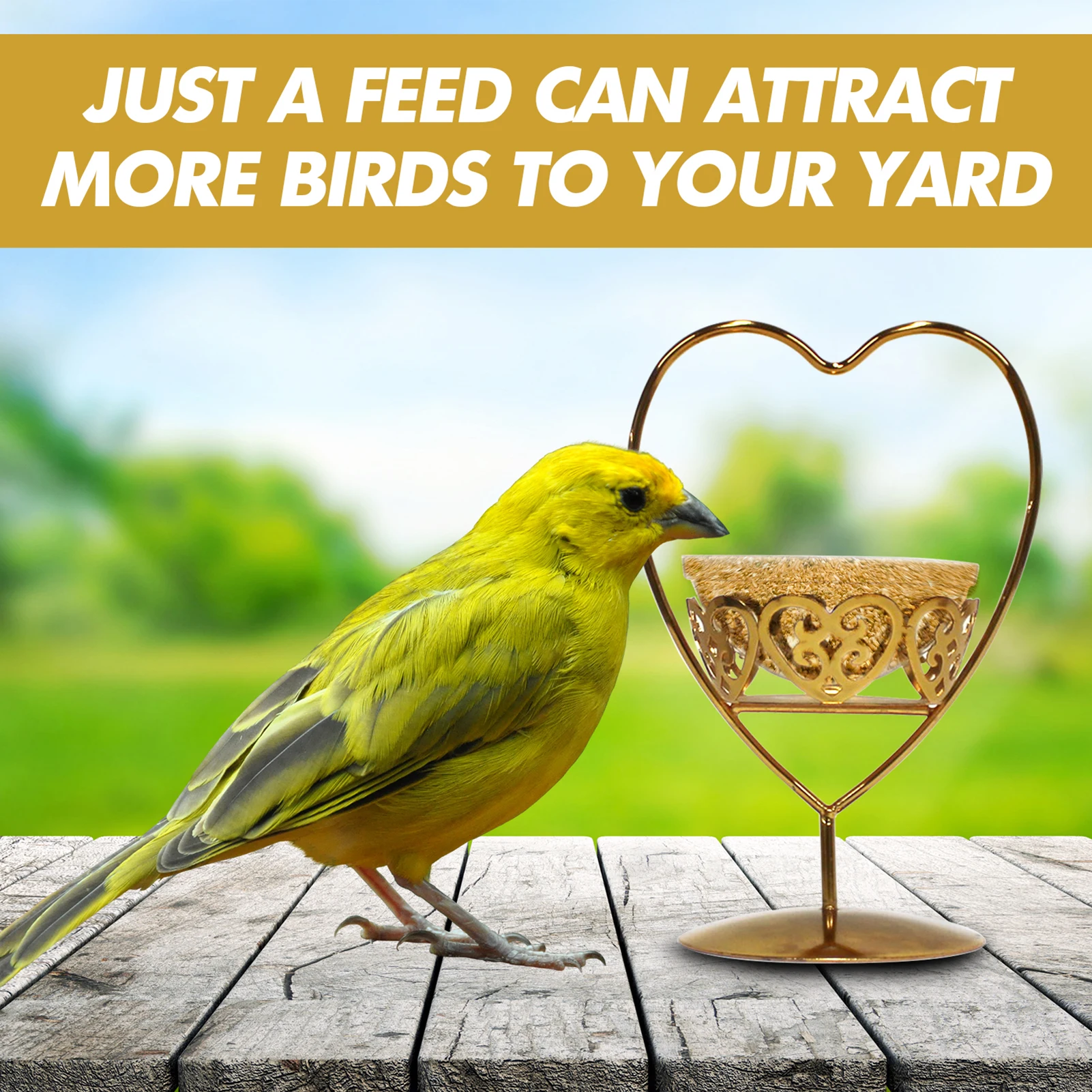 

Courtyard Hollow Bird Feeder Outdoor Fruit Vegetable Feeder Heart-Shaped Water Feeding Hanging Bird Feeder Parrot Food Organizer
