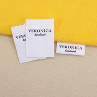 custom sewing label sew on cotton fabric fold tags cotton ribbon customized with your business name md3071