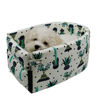 pet dog car carrier seat bag detachable basket safety travelling hanging bags dog seat bag basket cat carrier car pet nest