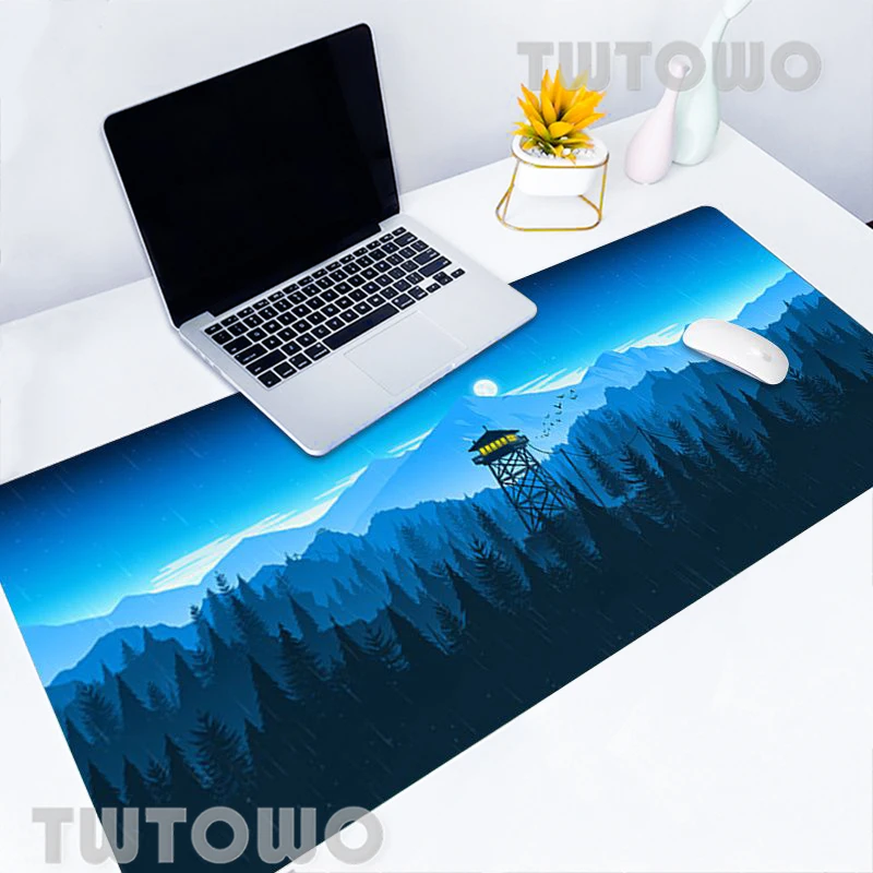 

Deep Forest Firewatc Mousepad Mouse Mat Gaming Large MousePads Keyboard Pad MousePad Soft Gamer New Hot Sell PC Desk Pad Home