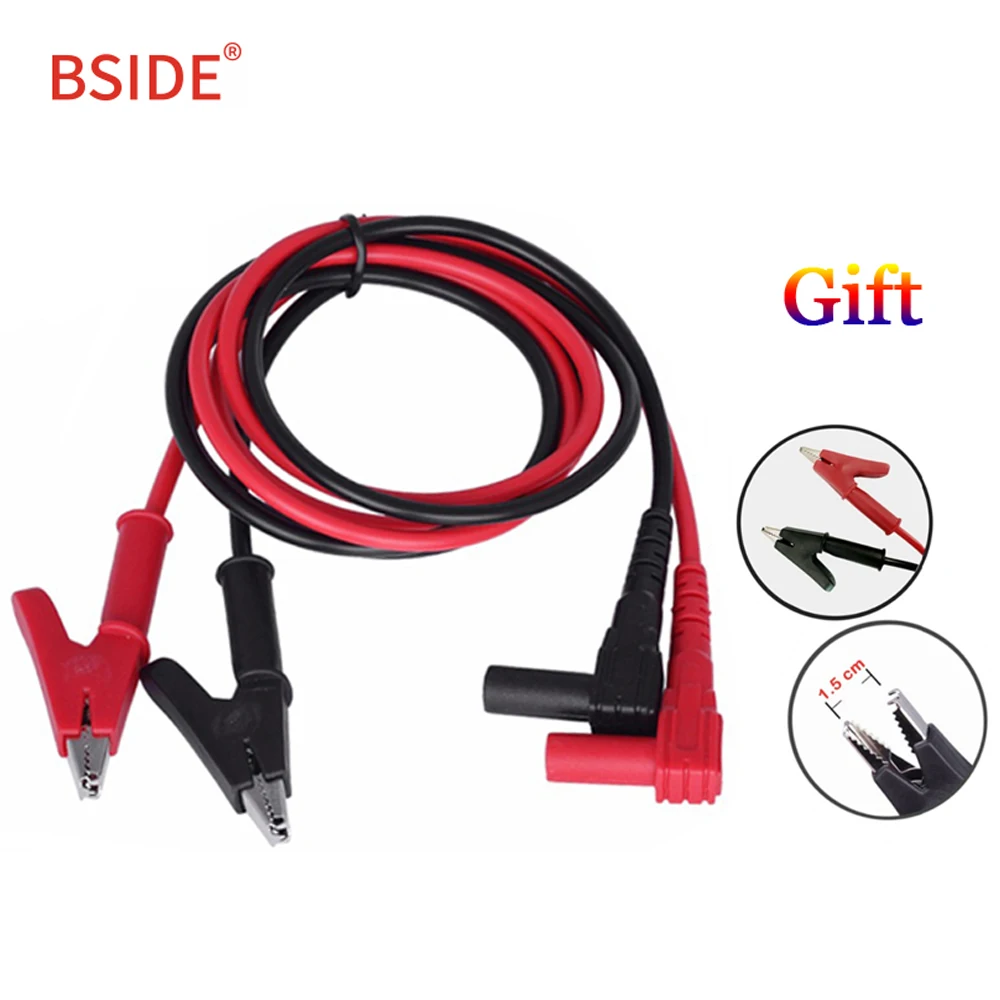 

BSIDE Digital Multimeter ZT98 ZT100 4000 counts Back light AC/DC Voltage Ammeter Voltmeter Ohm tester Frequency Diode meter