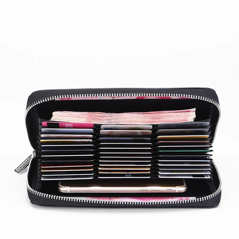 RFID Противоугонный кошелек держатель для кредитных карт антимагнитный деловая