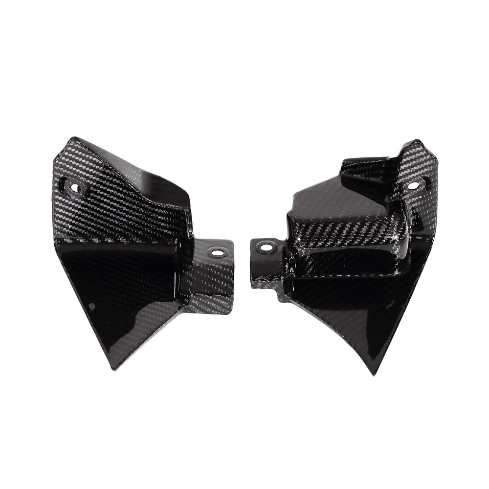 100% Настоящее углеродное волокно мотоциклетная приборная панель боковая крышка