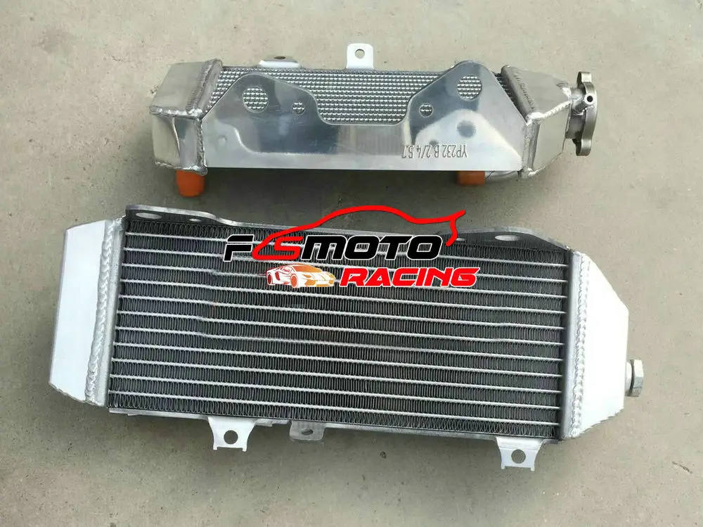 Алюминиевый радиатор с левой и правой стороны для Kawasaki KXF250 KX250F KX252AHF KX 250 F 250F 2017 2018