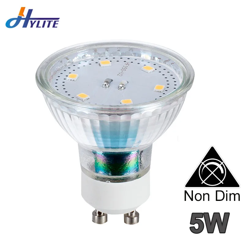 

Светодиодная лампа GU10, нерегулируемая яркость, 5 Вт, 220 В, 240 в, 2835 SMD Ra97