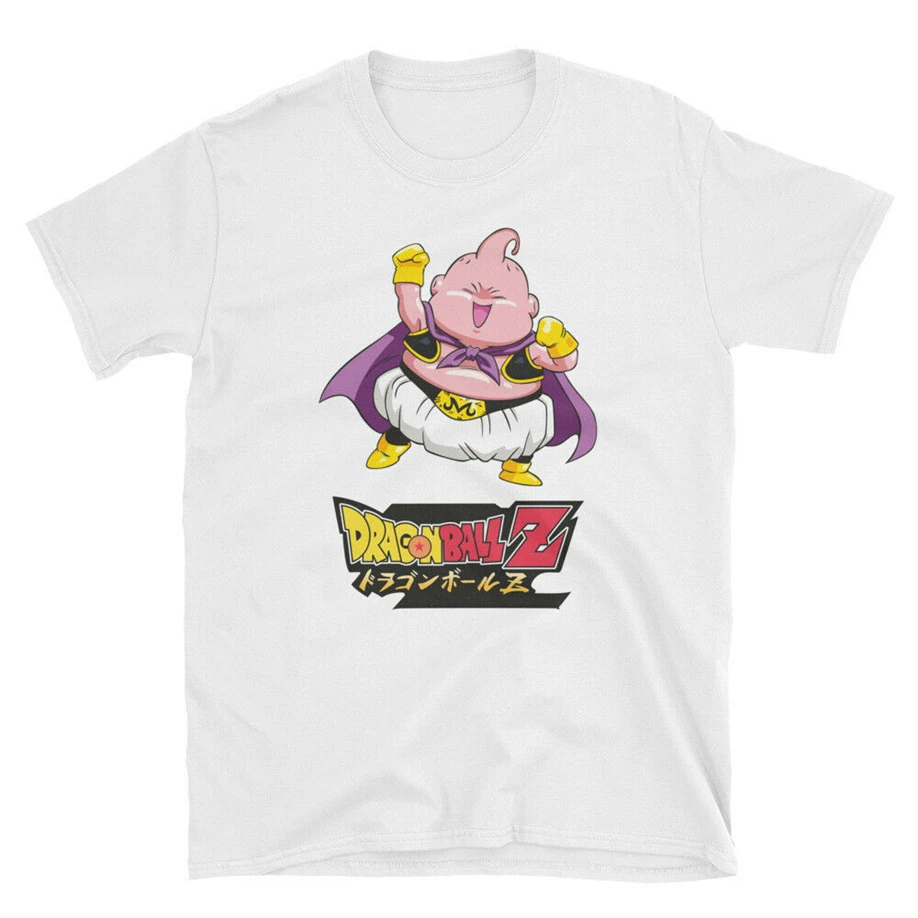 Majin футболка buu Dragon Ball Z высококачественная повседневная футболка с принтом