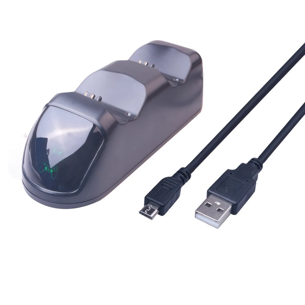 Зарядное устройство для контроллера PS4 Slim/PS4 Pro со светодиодной