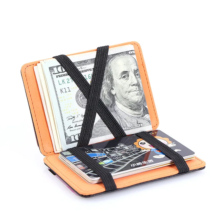 

Крутой волшебный кошелек в Корейском стиле, креативный кошелек, мужской держатель для карт модный бумажник
