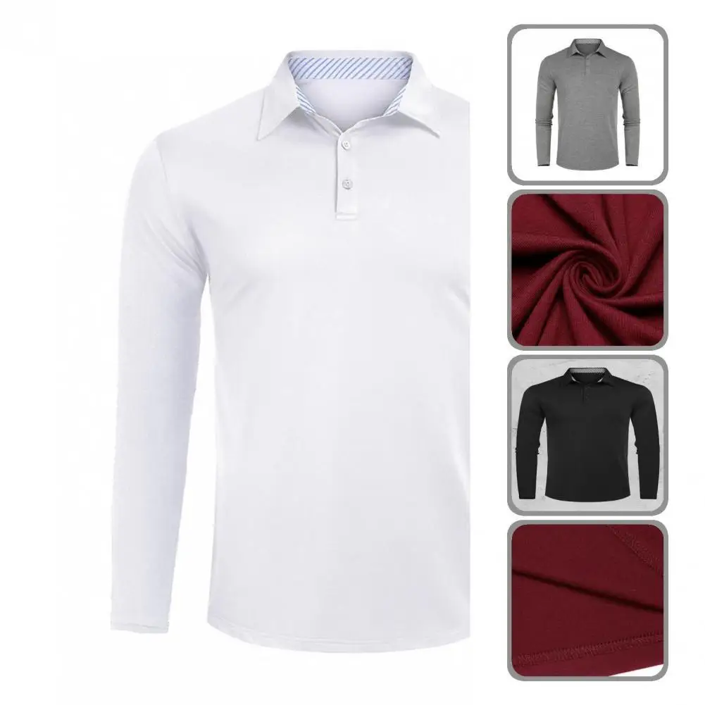 

Turn-Down Collar Lightweight Turn-Down Collar Men Pullover Shirt Pullover Top