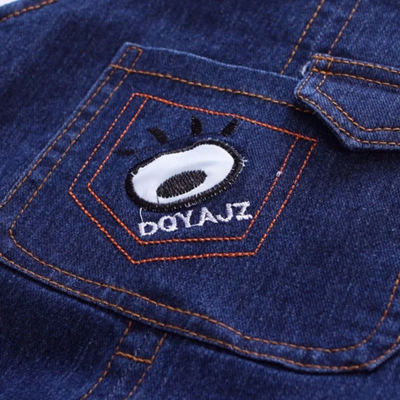 Джинсовые брюки DIIMUU для маленьких мальчиков 1 2 3 лет детские длинные комбинезоны