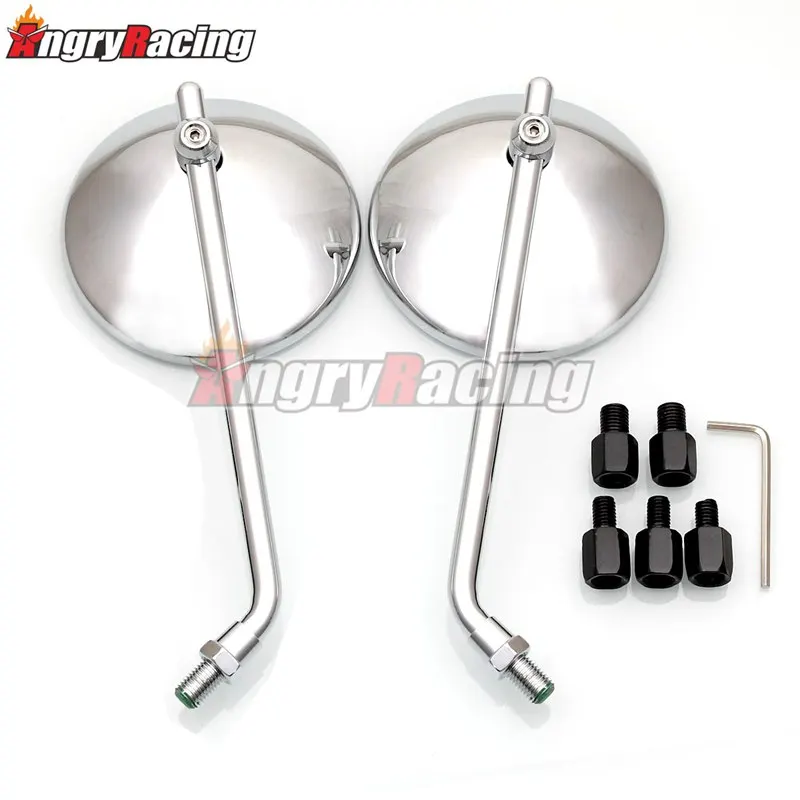 Cafe Racer Retro Motorcycle Modified High Quality Rearview Mirror For Benelli Leoncin Triumph T100 Piaggio VESPA CB400ss CB1300 |