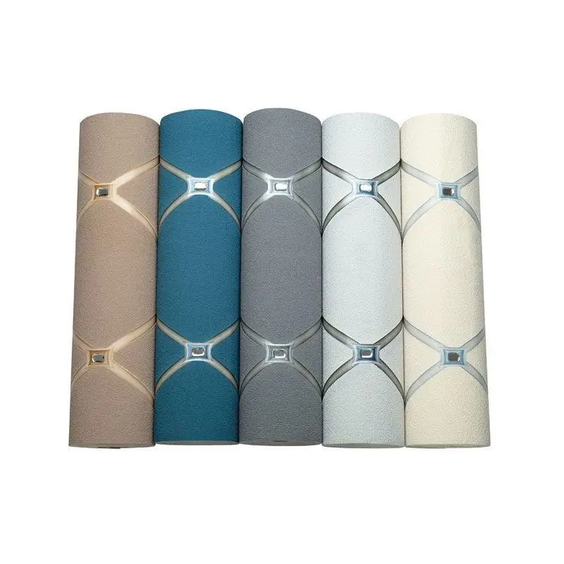 Beibehang оленьей кожи бархатная Алмазная решетка настенная бумага для гостиной