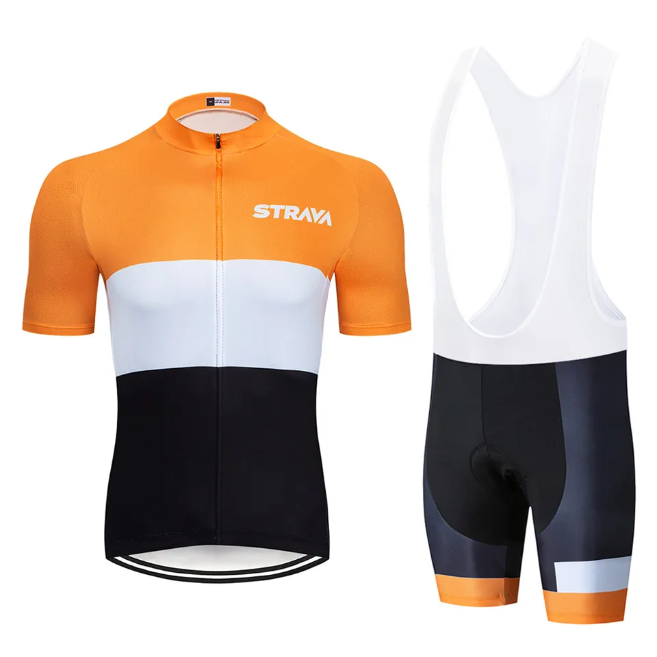 2018 профессиональная Летняя трикотажная одежда для велоспорта STRAVA с коротким