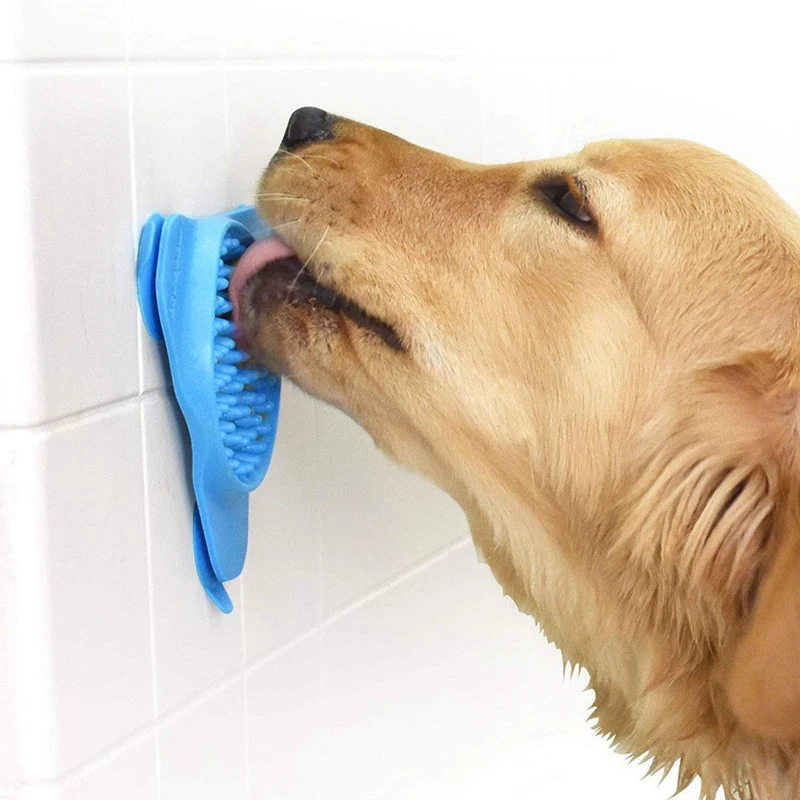 Slow Feederdog Bath Buddy Dog Lick Pad Pet Products Transfer Plate Fixed Suction Silicone Cup Bowl | Дом и сад