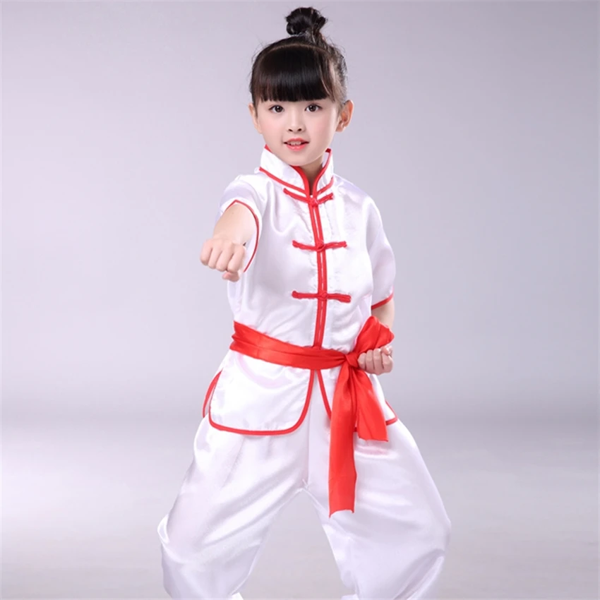 Традиционная одежда кунг фу для мальчиков и девочек униформа Тай Чи новинка 2020