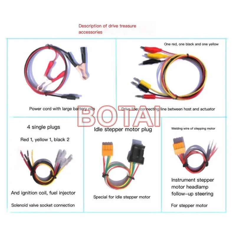 Автомобильная Катушка зажигания Тест инжектор Соленоидный клапан холостого