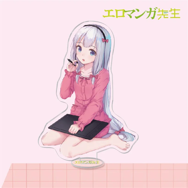 

2021 Anime Figure Comic Teacher Stand Mdoels Figural Acrylic Periphery Ornaments Stand Models Unisex Toys Sweet Figurine Model