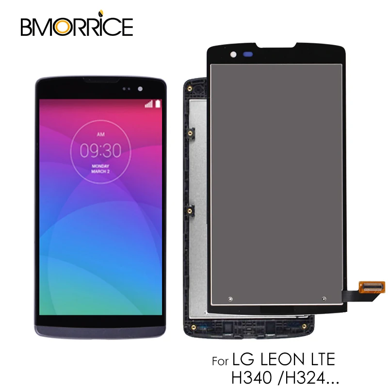 4 5 ''для LG Leon LTE H340 H342 H320 H324 H340N H326 MS345 C50 ЖК дисплей кодирующий преобразователь