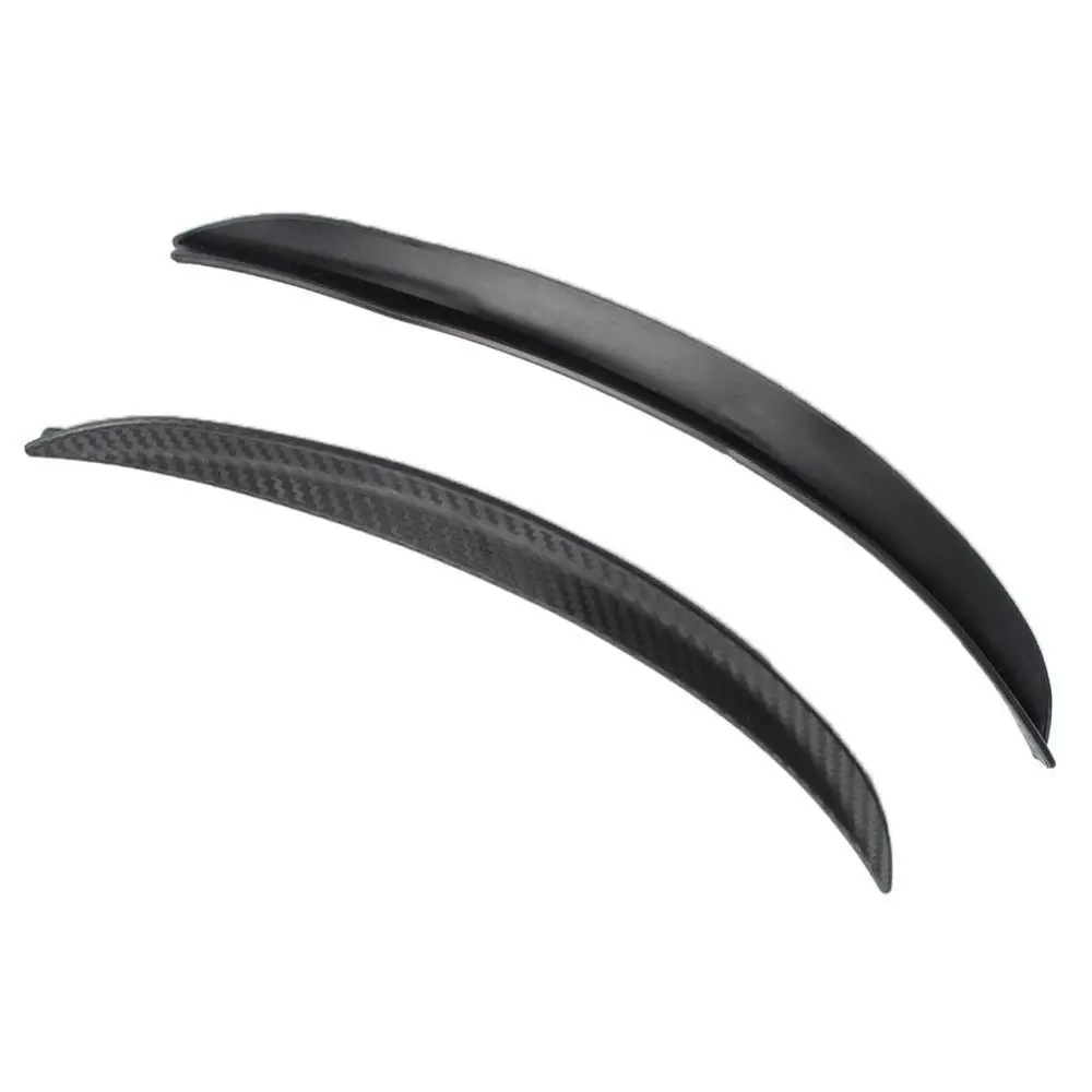 

80% Dropshipping!!2Pcs 32.5cm Carbon Fiber Car Wheel Eyebrow Arch Fender Protection Decor Strips