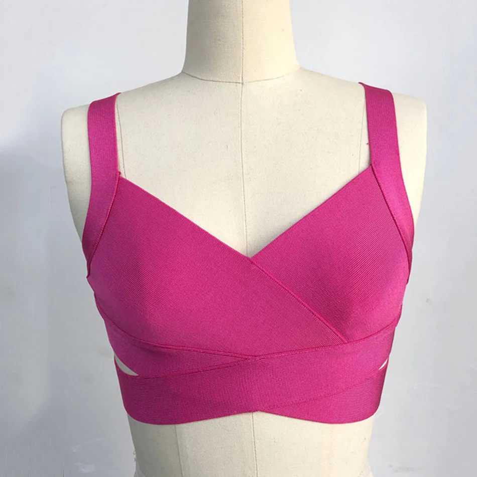 2021 женские повязки укороченный Топ сексуальное платье с v образным воротом