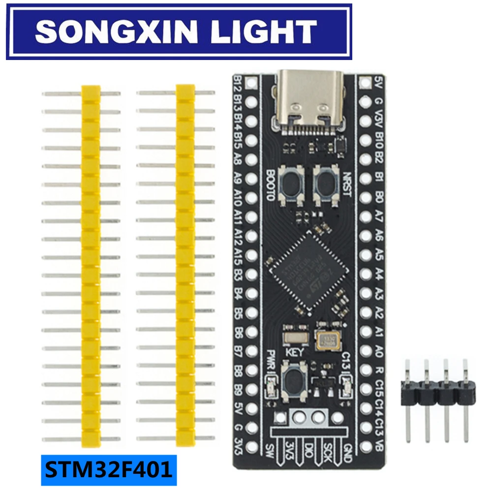10 шт. STM32F401 STM32F411 макетная плата V3.0 STM32F401CCU6 STM32F411CEU6 STM32F4 обучения доска ST-LINK V2