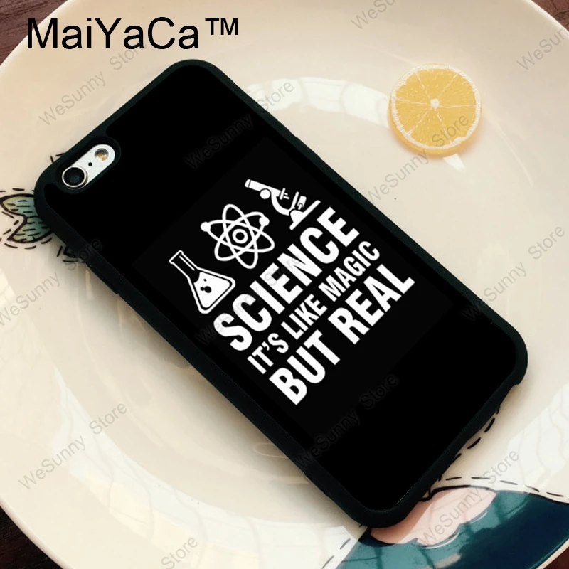 Чехол для телефона MaiYaCa Science Chemistry Caffeine из ТПУ для iPhone 11 Pro MAX X XR XS MAX 6 6s 7 8 Plus 5S задняя крышка