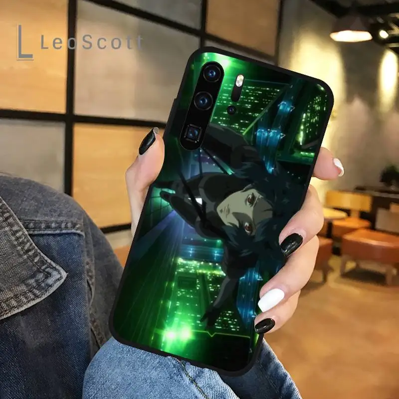 

Ghost in the Shell Manga Comics Phone Case For Huawei honor Mate P 9 10 20 30 40 Pro 10i 7 8 a x Lite nova 5t