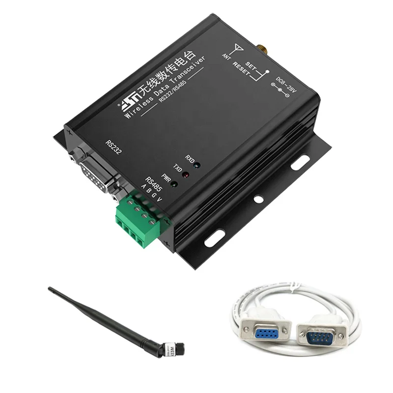 433 МГц 500 МВт LORA Спектральный FEC AES трансивер данных с интерфейсом RS232/485 на основе