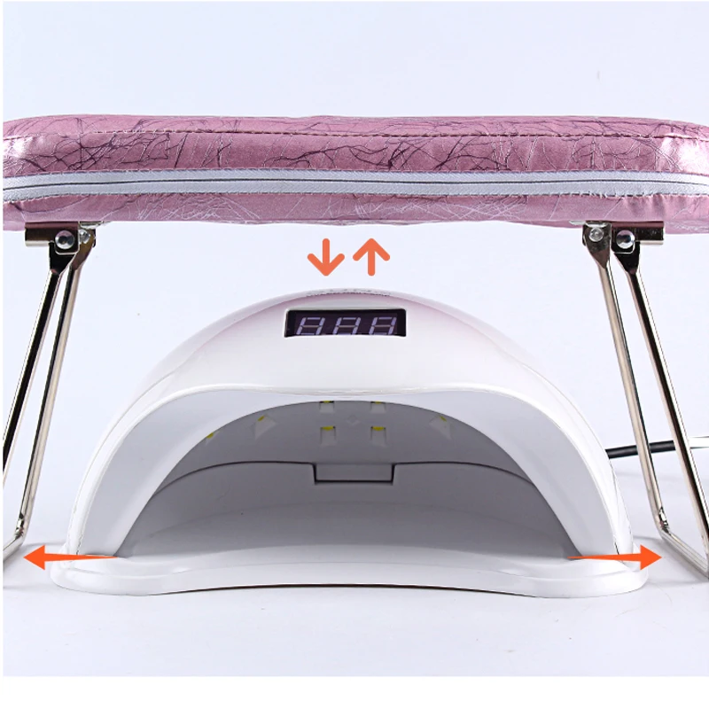 Подставка для рук подушка настольный инструмент маникюра и педикюра кожаная