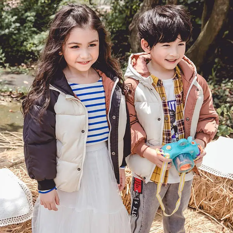 Детская куртка для маленьких мальчиков и девочек пальто куртки детей верхняя