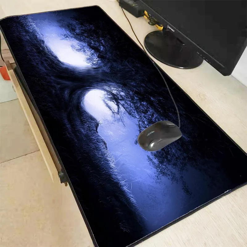 

XGZ Fantasy Creative Tree Mouse Pad Good Quality Locking Edge pad Game Players Mat To Gaming Art Rubber Desk Mats