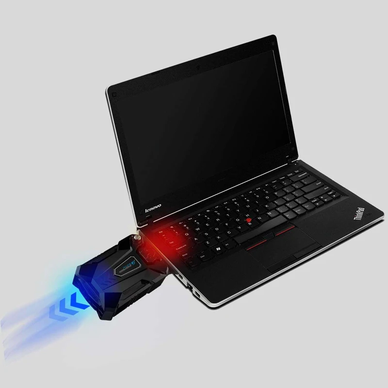 Портативный Вакуумный охладитель COOLCOLD для ноутбука USB вентилятор с внешним