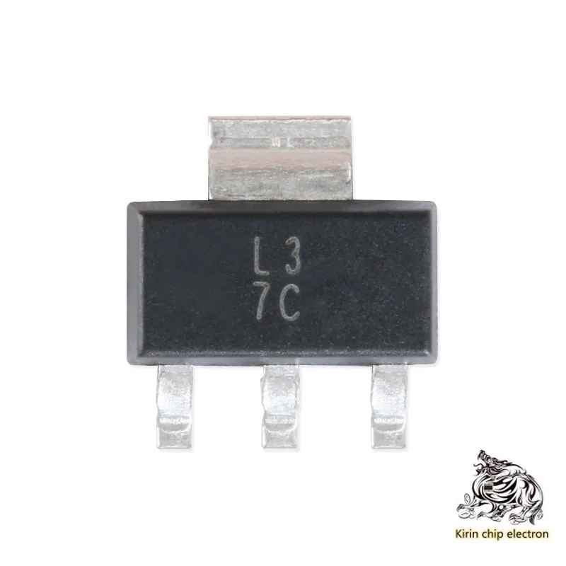 10 шт./лот новый патч LM317DCYR SOT 223 1.5A 3 Регулируемый регулятор положительного
