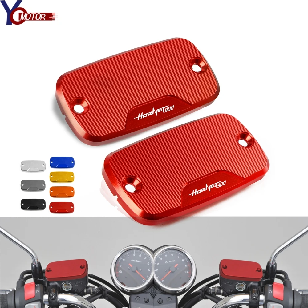 Hornet 900 мотоцикла с ЧПУ передний тормоз сцепления крышка бачка ДЛЯ HONDA HORNET 2002 2003 2004