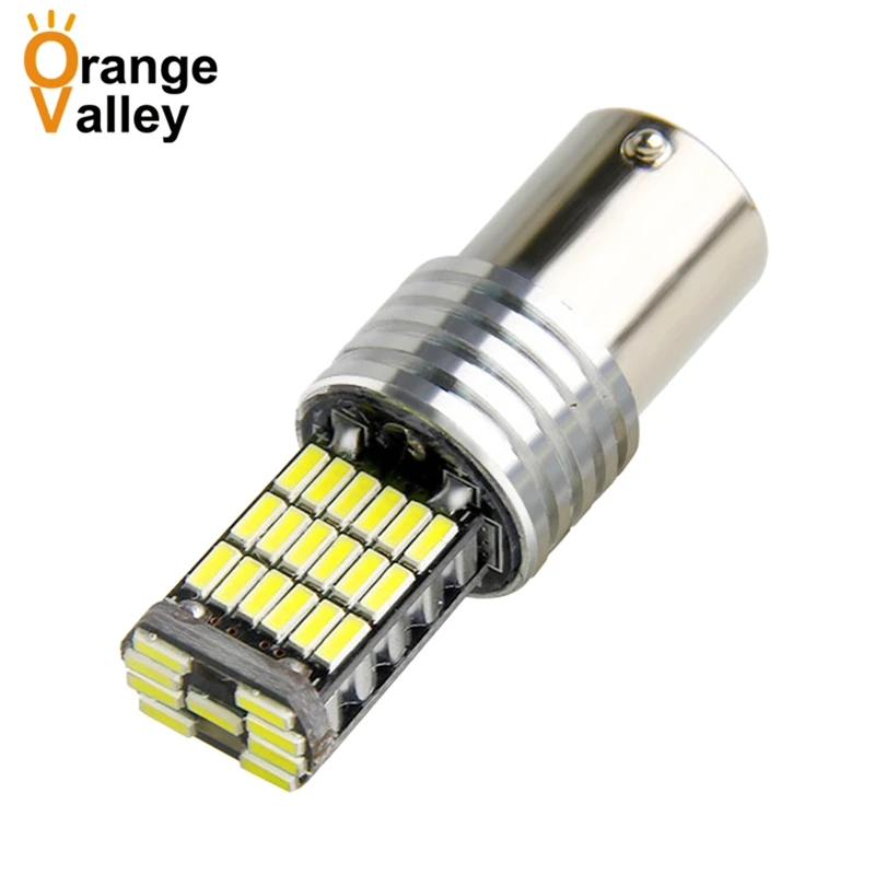 100 шт. супер яркий 1156 BA15S P21W 1157 BAY15D 45 SMD 4014 светодиодный автомобильный индикатор