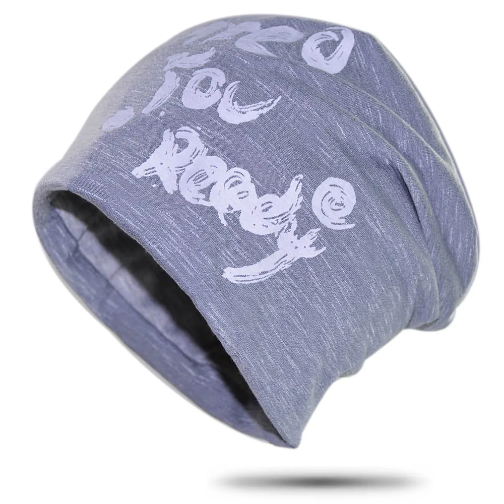 Новинка 2020 Мужская крутая хлопковая шапка с напуском черепом длинная мешковатая