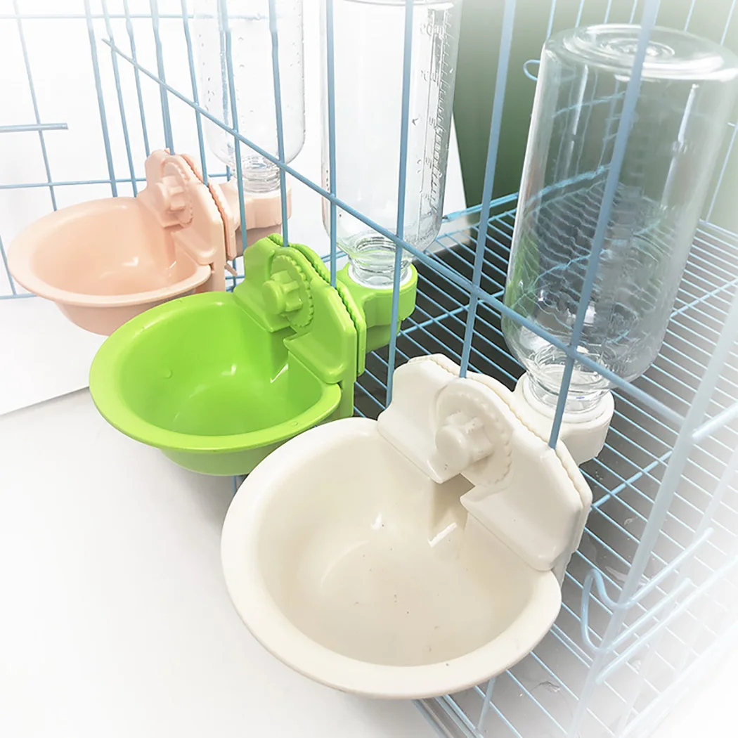 Пластиковая подвесная чаша для домашних животных креативная клетка миска еды