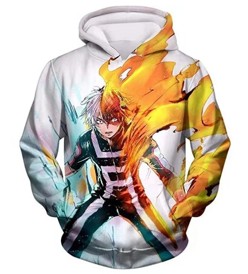 Аниме Мой герой маскарадный костюм куртка свитер футболка Повседневная