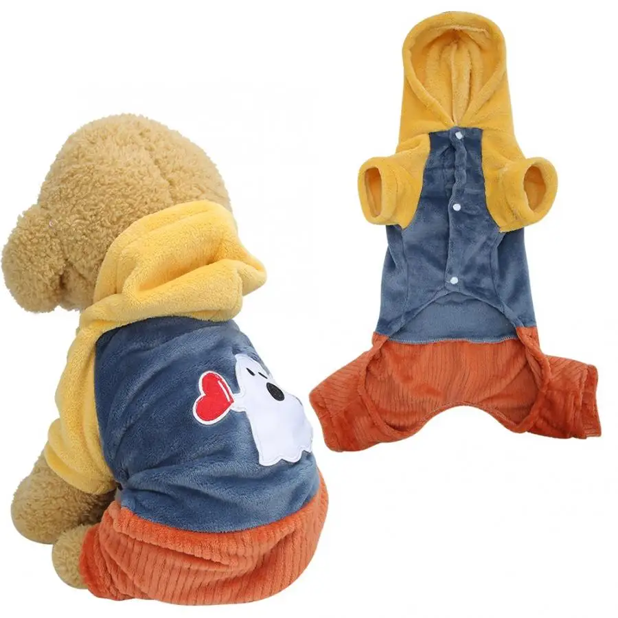 Фланелевая одежда для домашних животных на Хэллоуин мягкий костюм сохраняющий