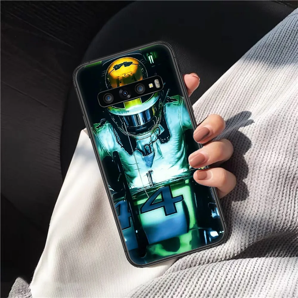 

Lewis Hamilton F1 Racer 44 Phone Case for Samsung Galaxy Note S 6 7 8 9 10 E 20 Ultra Edge Plus black Waterproof Tpu Funda 3D