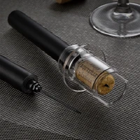 wine opener air pump pressure vacuum wine bottle corkscrew stainless steel pin type cork out tool wine opener bar accessories