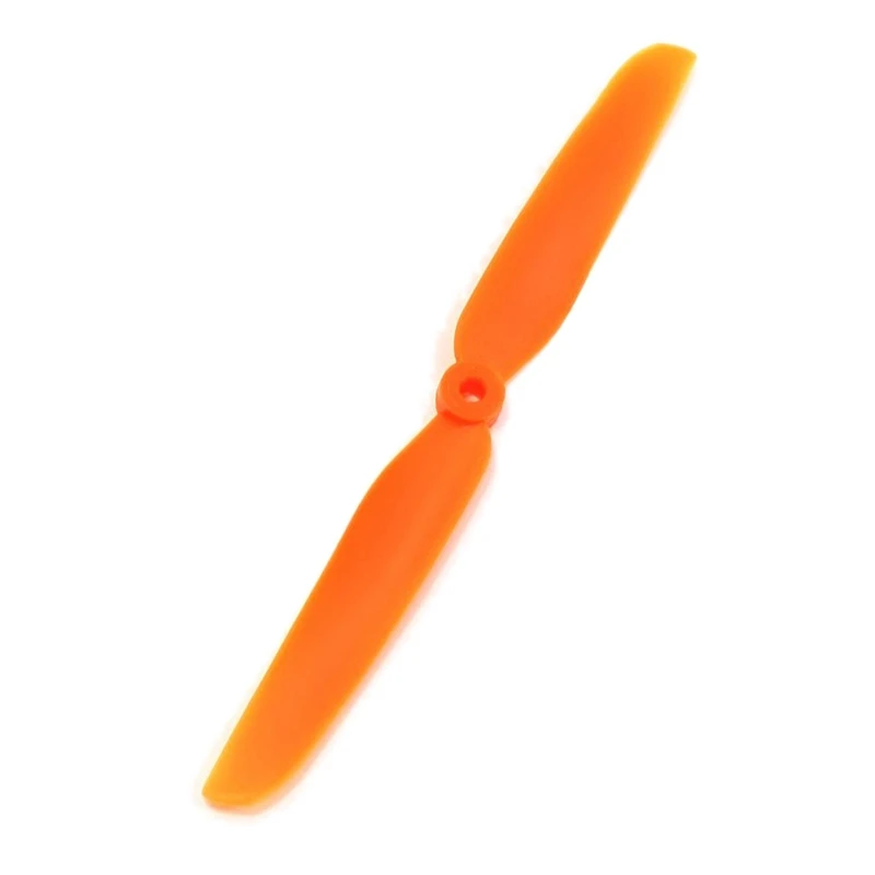 

5 Pcs 0.14" Dia Hole 6" Length 6030 Props Propellers Orange for RC Plane