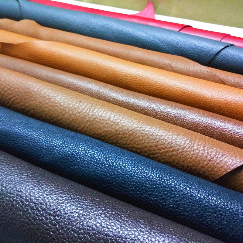 Большой слой из воловьей кожи с рисунком личи зернистая кожа ручная работа