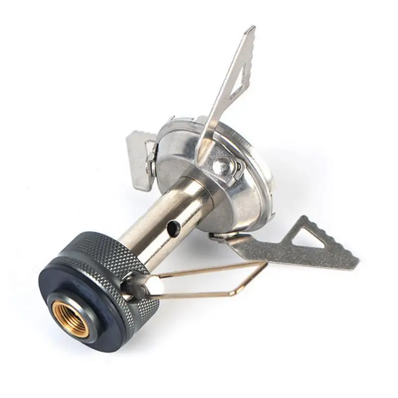 

Camping Stove Outdoor Stove Powerful Wind Proof Outdoor Gas Burner Lighter Tourist Solid Fuel Alcohol Equipment Kitchen Cylinder