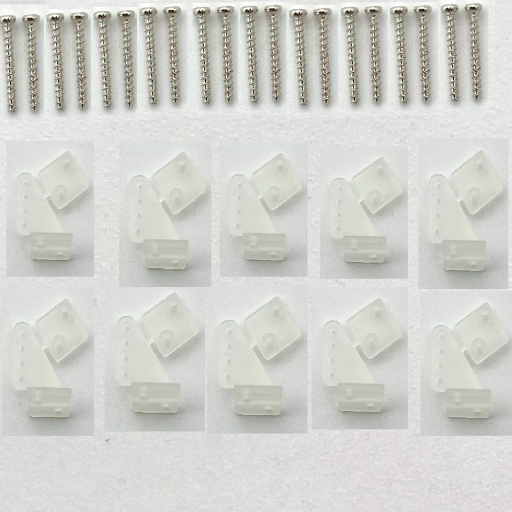DIY RC Plane Parts Servo Horn With Screws 10 Pcs 3 Color Options | Игрушки и хобби