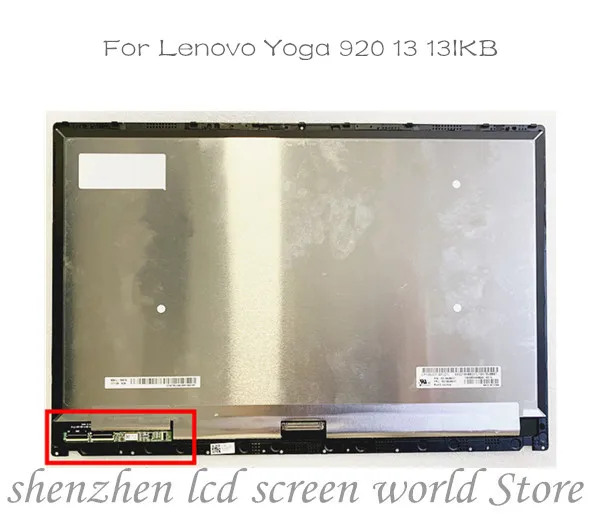 Для Lenovo Yoga 920 2 в 1 ноутбук 13 9 &quotFHD сенсорный экран b139han03.0 ЖК сборка|ЖК-экран для