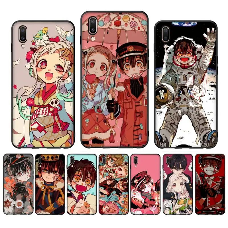 

Toilet Bound Hanako Kun Japan Cartoon Animation Phone Case For Oppo Reno Realme C3 6Pro for vivo Y91C Y17 Y19 Funda Capa