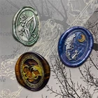 Винтажные овальные искусственные штампы DIY на заказ с изображением кота ландыша и воска для печати, почтовый журнал, упаковка, свадебная фотография